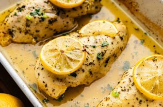 Easy Lemon Herb Baked Chicken Breast