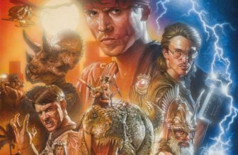 Arnold Schwarzenegger Riding a Dinosaur Is Somehow Normal in Wild Leaked Footage From Kung Fury 2