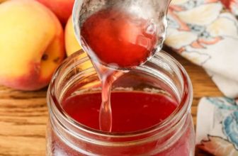 Peach Syrup – Barefeet in the Kitchen