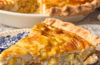 CHEDDAR CORN QUICHE – The Southern Lady Cooks