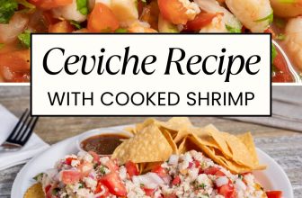 The best ceviche recipe (with cooked shrimp!)